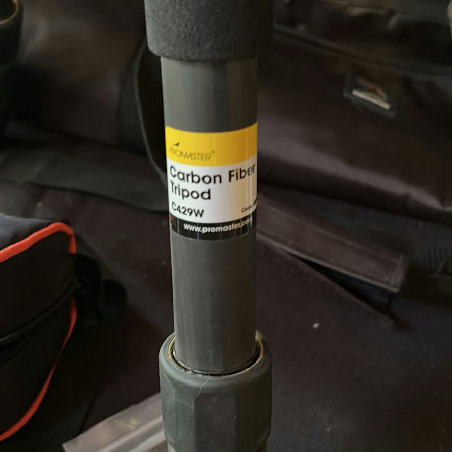 Tripods and camera supports with carrying cases and a Rowenta garment steamer - image 13 of 14