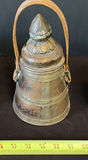 Antique wooden hand plane, metal bell with lid, and mortar and pestle set - thumbnail 5 of 14