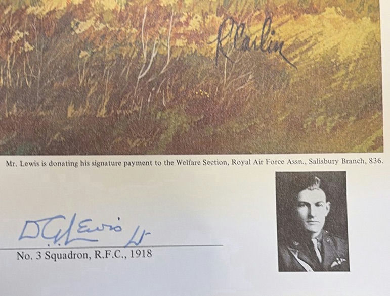 Robert E. Clarke WWI RAF Aircraft Art Prints (Signed) - image 4 of 17