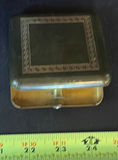Vintage travel shaving kit with pewter containers and airplane tin - thumbnail 4 of 7