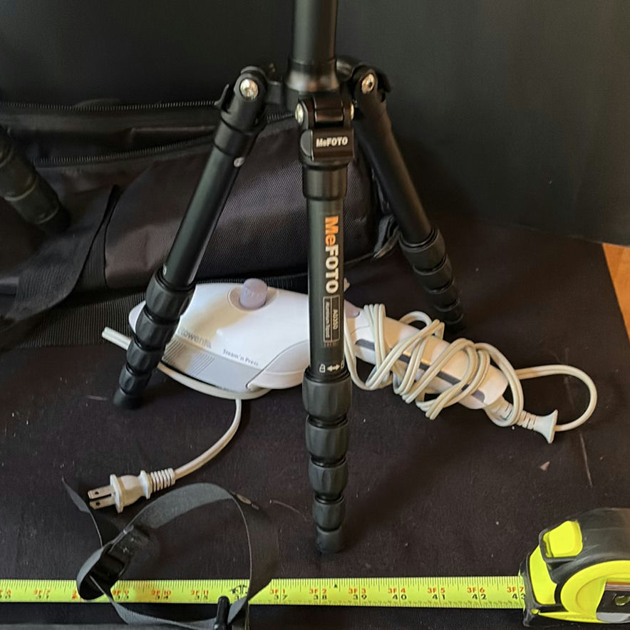 Tripods and camera supports with carrying cases and a Rowenta garment steamer - image 11 of 14