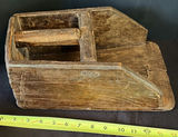 Antique wooden hand plane, metal bell with lid, and mortar and pestle set - thumbnail 2 of 14