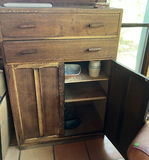 Wooden Cabinet with Drawers and Shelving - thumbnail 2 of 2
