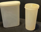 Mixed-media art piece with circular lens and disc, plus storage containers and incense - thumbnail 4 of 5