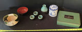 Assorted glazed ceramics and decorative tins - thumbnail 1 of 7