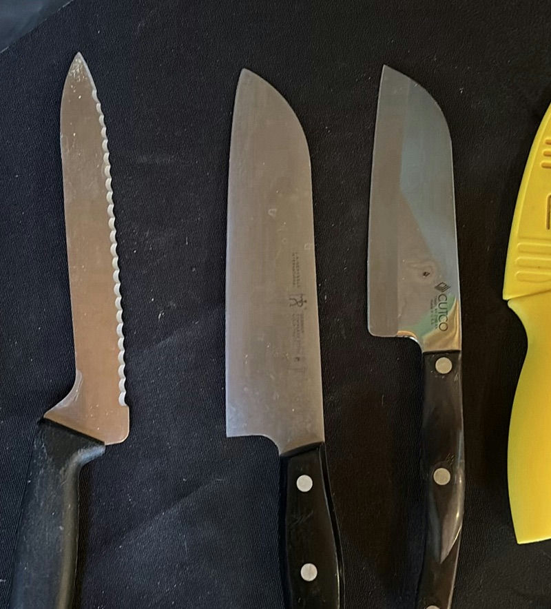 Assorted Kitchen Knives and Sharpening Tools - image 7 of 9