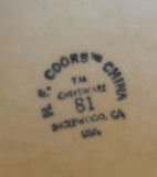 Assorted ceramic bowls, plate, and planters - thumbnail 4 of 6