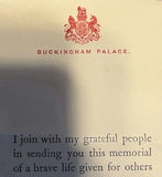 World War I Memorial Scroll with Royal Crest and Buckingham Palace Packaging - thumbnail 6 of 8