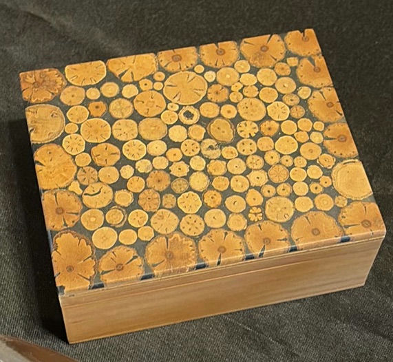 Assorted wooden boxes, ceramics, and carved items - image 3 of 11