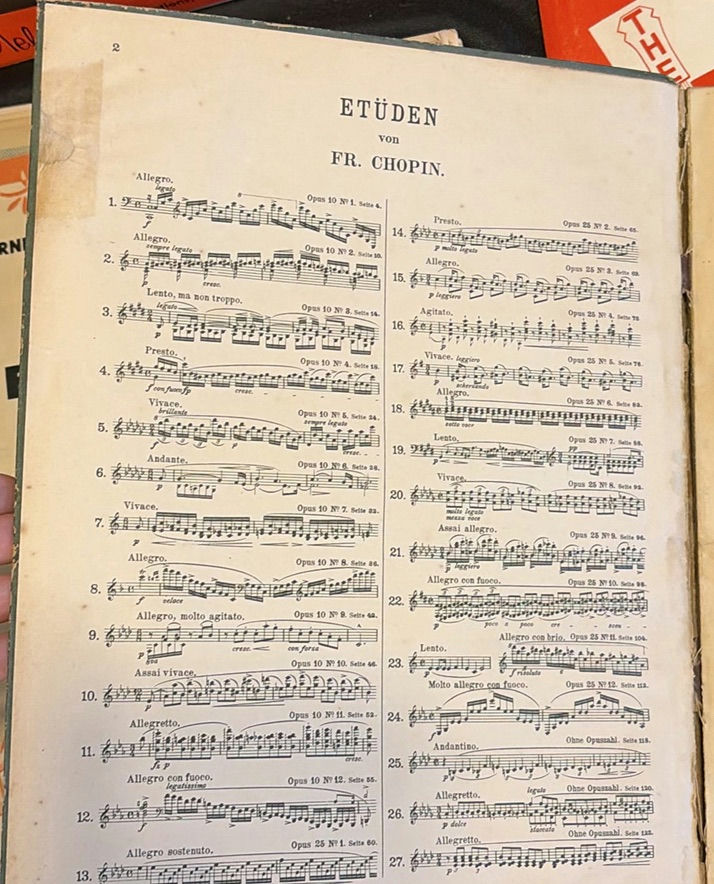 Vintage piano and guitar sheet music and instruction books - image 8 of 19