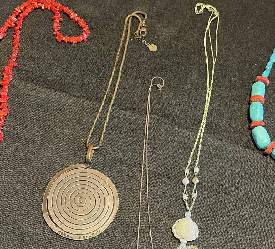 Assorted Necklaces and Jewelry with Turquoise Beads - image 6 of 10