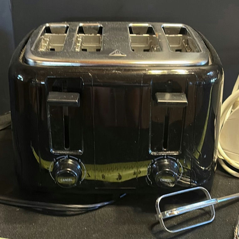 Toaster and Moulinex La Machine II Food Processor with Attachments - image 2 of 8