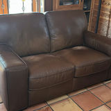 Brown Leather Loveseat - thumbnail 11 of 11