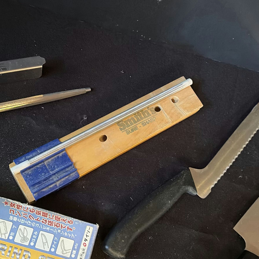 Assorted Kitchen Knives and Sharpening Tools - image 5 of 9