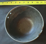 Vintage wooden containers glass plates and metal cookware - thumbnail 5 of 10