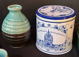 Assorted glazed ceramics and decorative tins - thumbnail 5 of 7