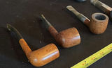 Assorted wooden tobacco pipes with cleaning accessories - thumbnail 3 of 9