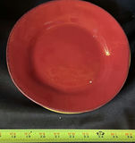 Colorful ceramic Pier One dinner plates (red, blue, yellow, and green) - thumbnail 4 of 9