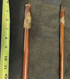 Two wooden swagger sticks with Canadian Corps of Engineers insignia - thumbnail 2 of 7