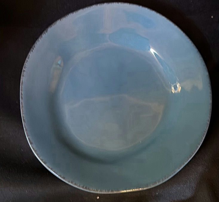 Colorful ceramic Pier One dinner plates (red, blue, yellow, and green) - image 7 of 9