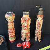 Assorted wooden traditional toys and decorative items - thumbnail 5 of 7