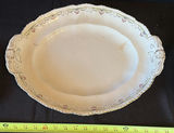 Vintage John Maddock & Sons porcelain pedestal cake stand with matching plates - thumbnail 4 of 11