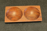 Assorted wooden boxes, ceramics, and carved items - thumbnail 9 of 11