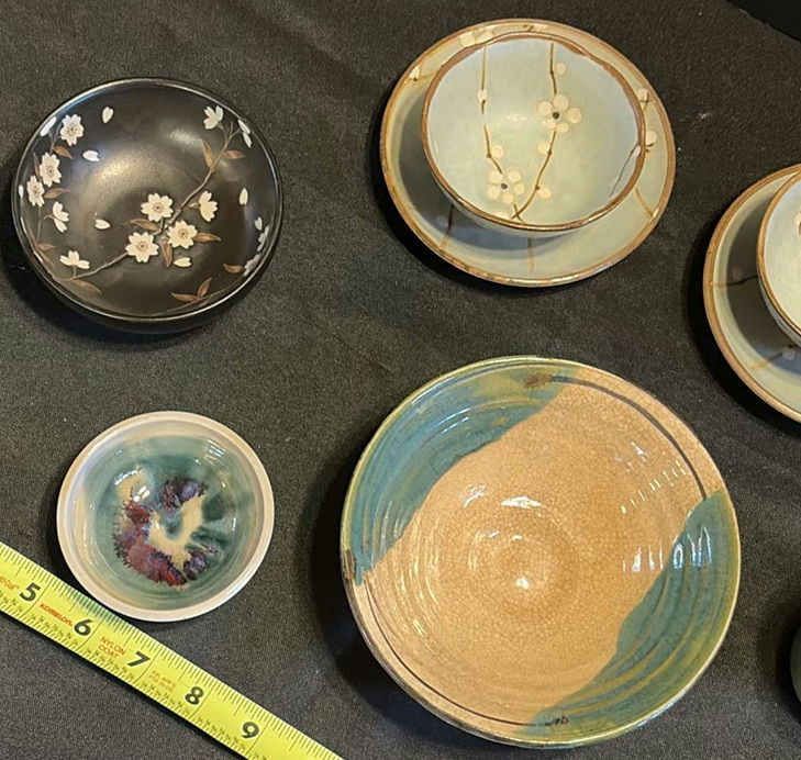 Assorted glazed ceramic dishware set - image 2 of 15