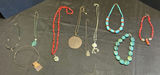 Assorted Necklaces and Jewelry with Turquoise Beads - thumbnail 1 of 10
