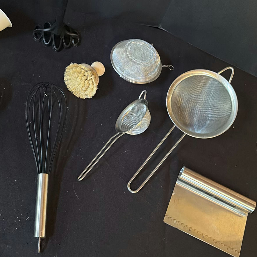 Assorted vintage kitchen utensils and accessories - image 8 of 9