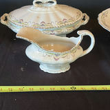 Vintage John Maddock & Sons Celadon Tureen and Serving Set - thumbnail 5 of 12