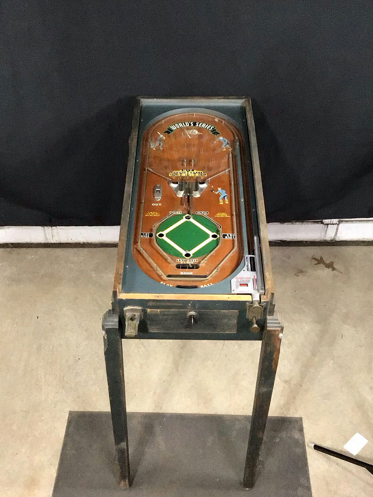 Rock-Ola World Series Pinball Machine with Manuals and Documents - image 1 of 17