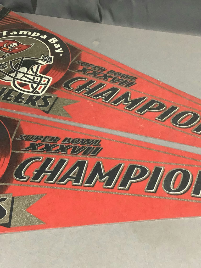 Vintage Football Pennants - Chargers / Buccaneers / Raiders - image 9 of 17