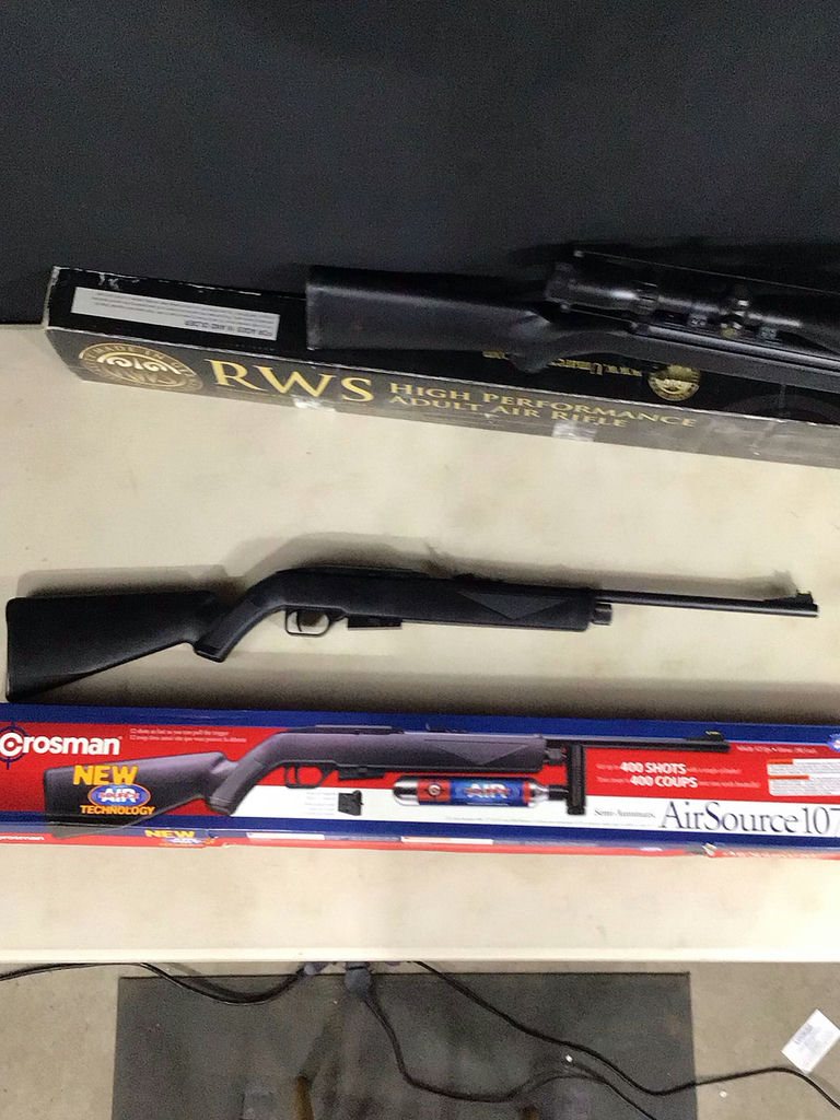 RWS Pellet Air Rifle / Crosman AirSource 1077 CO2 Rifle - image 1 of 9