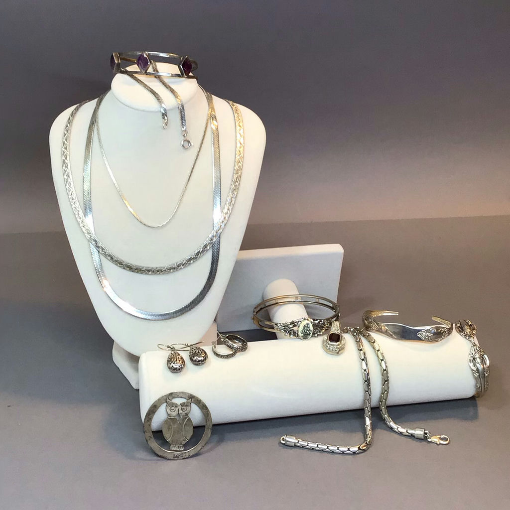 Sterling & More Silver Jewelry (40+dwt) - image 1 of 20