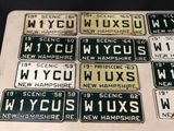 NH Ham Radio Handle Vanity Plates - thumbnail 2 of 4