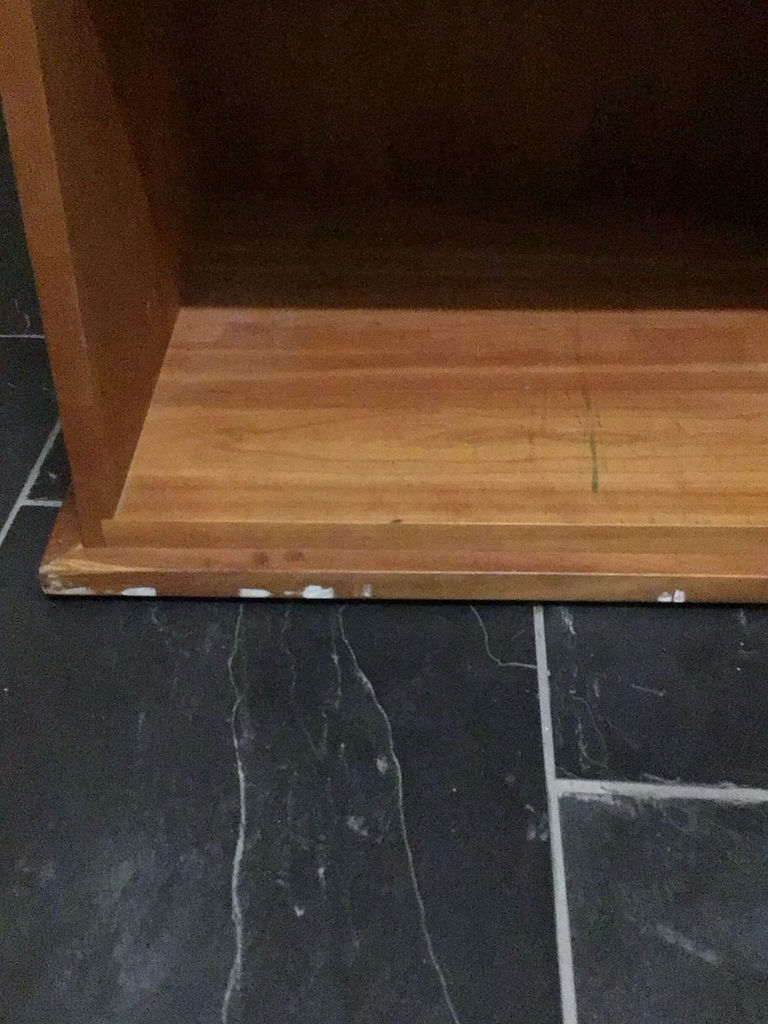 Cherry Wood Audio Unit / Bookcase with Drawers - image 2 of 5