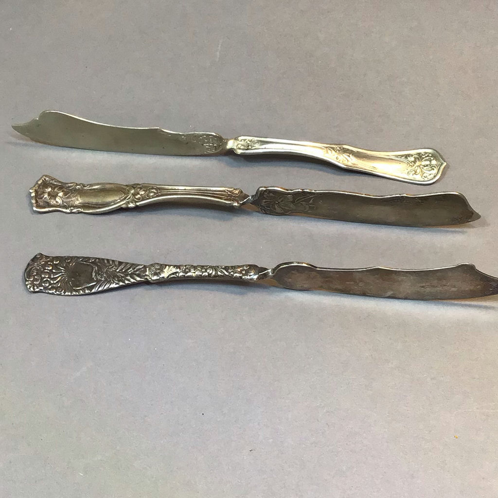 Sterling & Plate Silver Tableware (86+dwt) - image 17 of 22