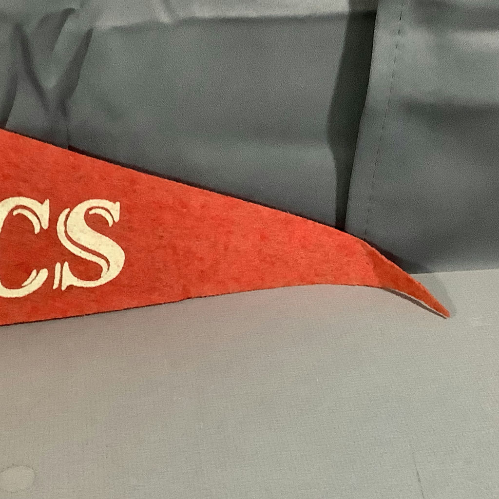 Vintage Baseball Pennants - Athletics / Redlegs / Indians - image 4 of 19