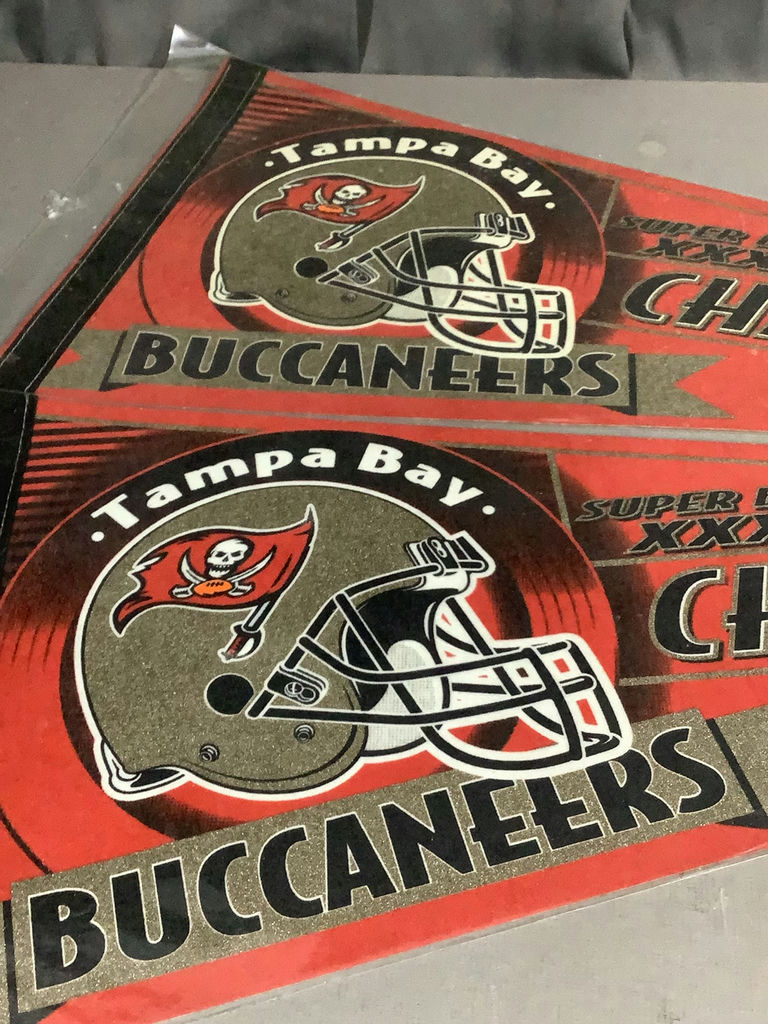 Vintage Football Pennants - Chargers / Buccaneers / Raiders - image 8 of 17