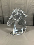 Vintage Sardinia Crystal Horse Head - thumbnail 1 of 13