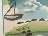 Original Framed Watercolor by Cabot - thumbnail 3 of 7
