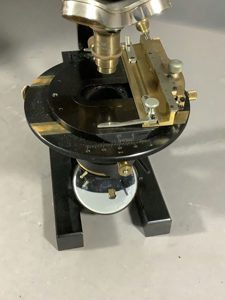 Antique Gottingen Microscope w/Box - image 6 of 24