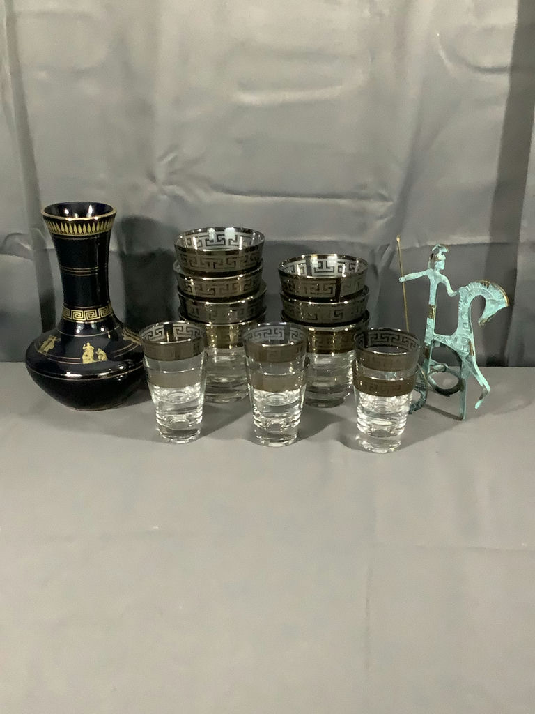 Vintage Greek Inspired Barware & Decor - image 1 of 12