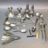 Sterling & Plate Silver Tableware (86+dwt) - thumbnail 1 of 22