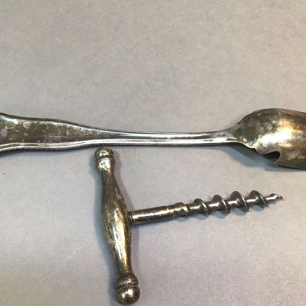Sterling & Plate Silver Tableware (86+dwt) - image 20 of 22