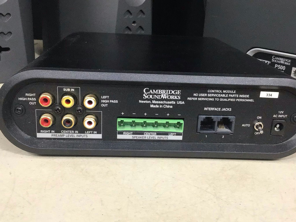Cambridge SoundWorks Newton Series MC300 Speakers / P500 Subwoofer - image 4 of 6