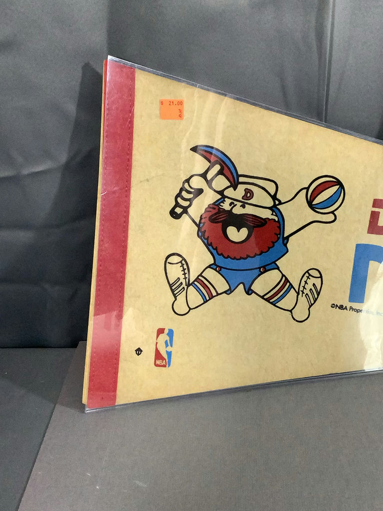 Vintage Basketball Pennants - Pacers / Nuggets / Kings - image 1 of 15