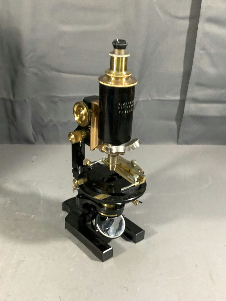 Antique Gottingen Microscope w/Box - image 4 of 24