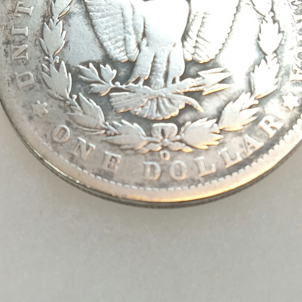 1889-O Morgan & 1922 Peace Silver Dollars (33+dwt) - image 4 of 9